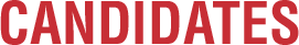 CANDIDATES